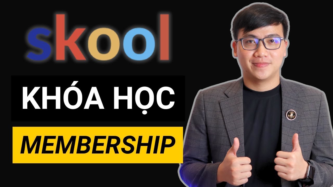 Hướng Dẫn Tạo Website Membership Với Skool