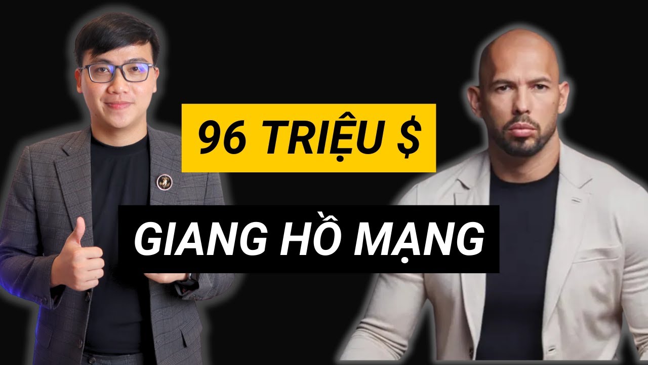Cách Andrew Tate Kiếm 96 Triệu Đô từ Mạng Xã Hội