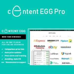 Combo plugin Content Egg Pro và Affiliate Egg Pro